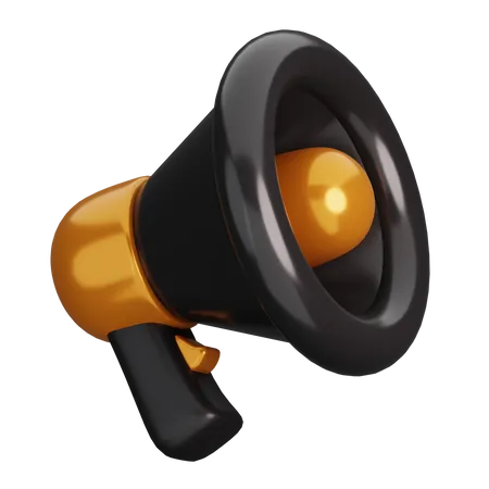 Megaphone  3D Icon