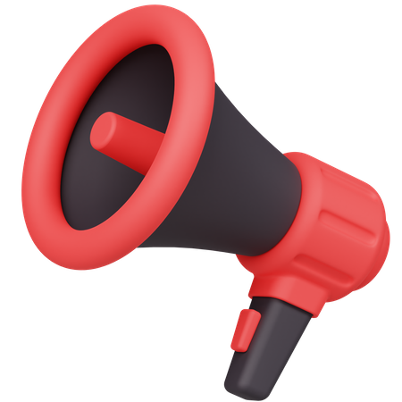 Megaphone  3D Icon