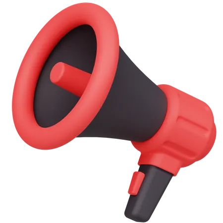 Megaphone  3D Icon