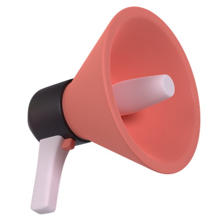 Megaphone  3D Icon