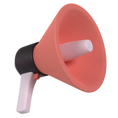 Megaphone  3D Icon