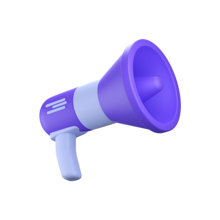 Megaphone  3D Icon