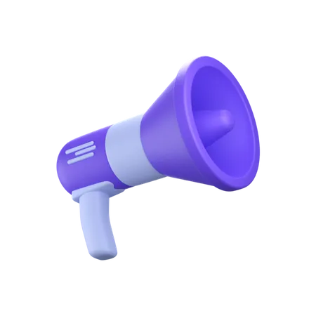 Megaphone  3D Icon