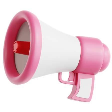 Megaphone  3D Icon