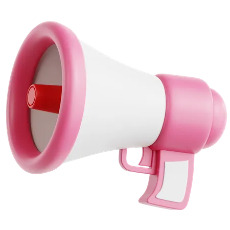 Megaphone  3D Icon