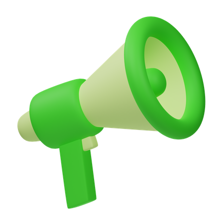 Megaphone  3D Icon