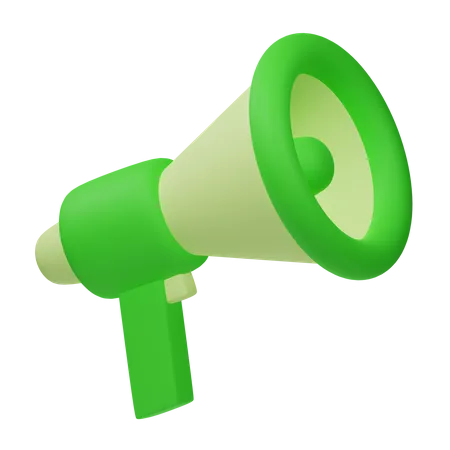 Megaphone  3D Icon