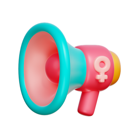 Megaphone  3D Icon