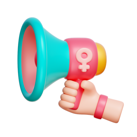 Megaphone  3D Icon