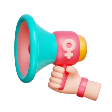 Megaphone  3D Icon