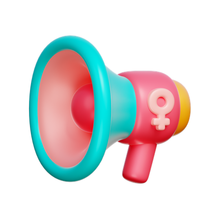 Megaphone  3D Icon