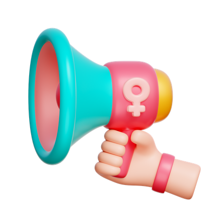 Megaphone  3D Icon