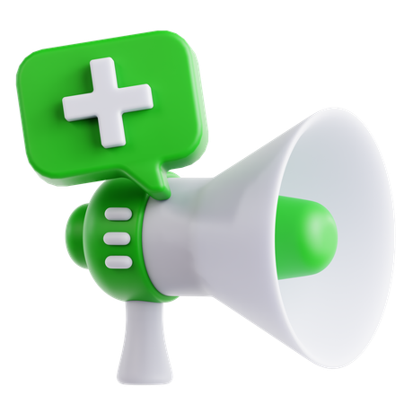 Megaphone  3D Icon