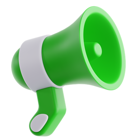 Megaphone  3D Icon