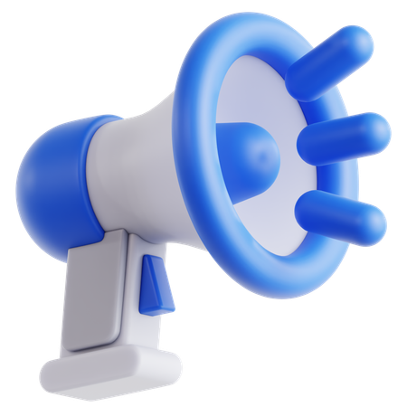 Megaphone  3D Icon
