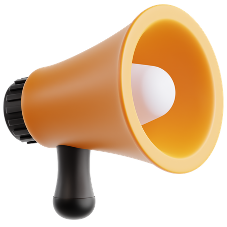 Megaphone  3D Icon