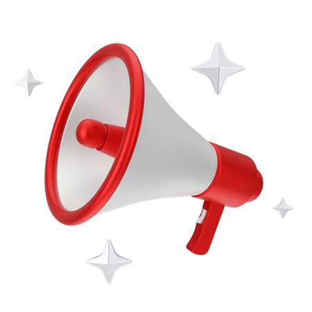 Megaphone  3D Icon