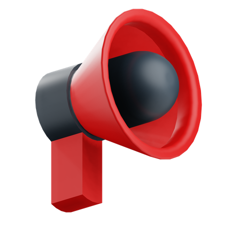 Megaphone  3D Icon