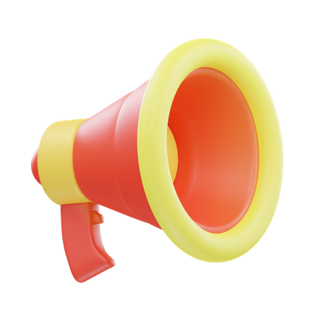 Megaphone  3D Icon