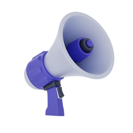 Megaphone  3D Icon