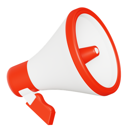 Megaphone  3D Icon