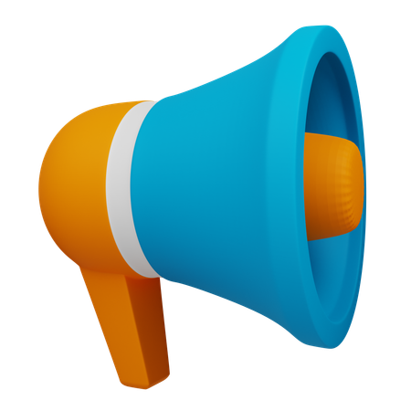 Megaphone  3D Icon