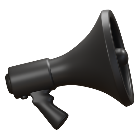 Megaphone  3D Illustration