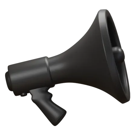 Megaphone  3D Illustration