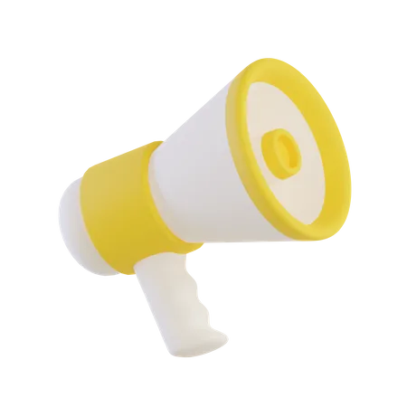 Megaphone  3D Icon