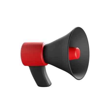 Megaphone 3 D Icon Isolated Images 3D Icon