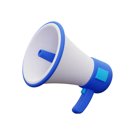 Megaphone loudspeaker  3D Icon