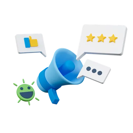 Megaphone Review  3D Icon