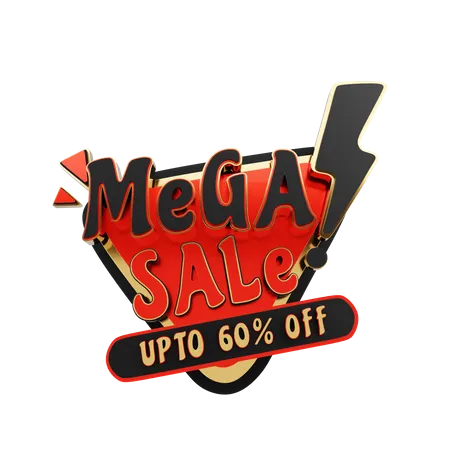 Mega promoção  3D Icon