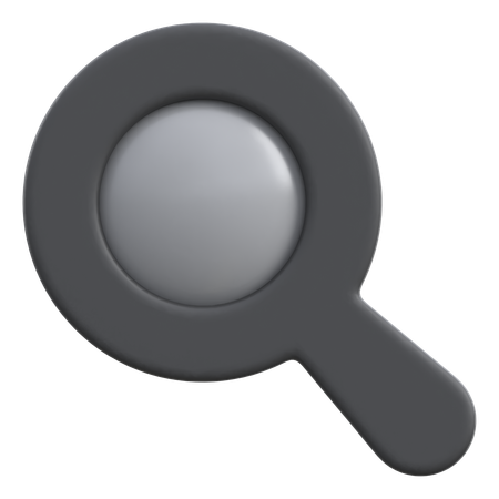 拡大鏡  3D Icon