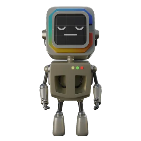 Meh Roboter  3D Icon