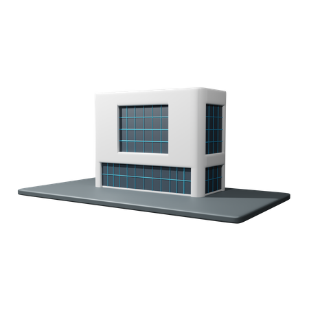 Wohngebäude  3D Icon