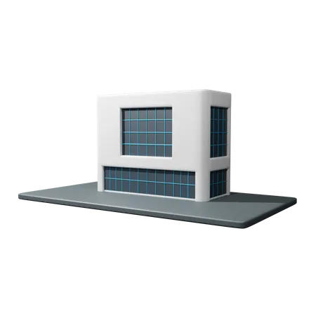 Wohngebäude  3D Icon