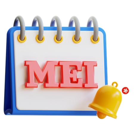 Mei Calendar  3D Icon