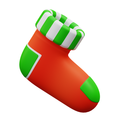 Meia de Natal  3D Icon
