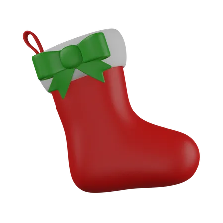 Meia de Natal  3D Icon