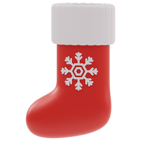 Meia de Natal  3D Icon