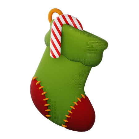 Meia de Natal  3D Icon