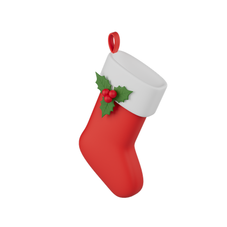 Meia de Natal  3D Icon