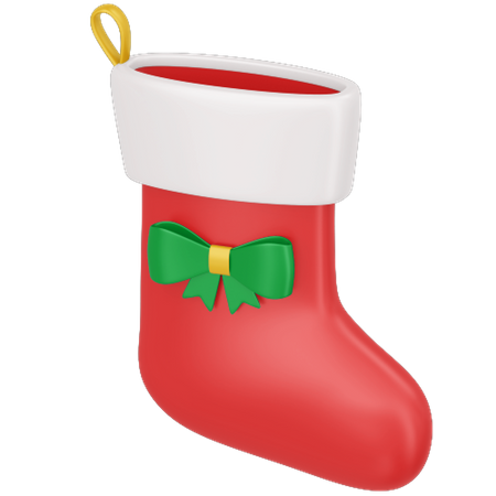 Meia de Natal  3D Icon