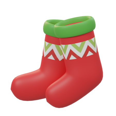 Meia de Natal  3D Icon