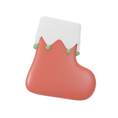 Meias de natal  3D Icon