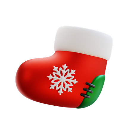 Meias de natal  3D Icon