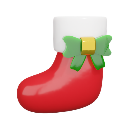 Meias de natal  3D Icon