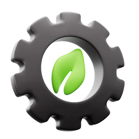 Energia ambiental  3D Icon