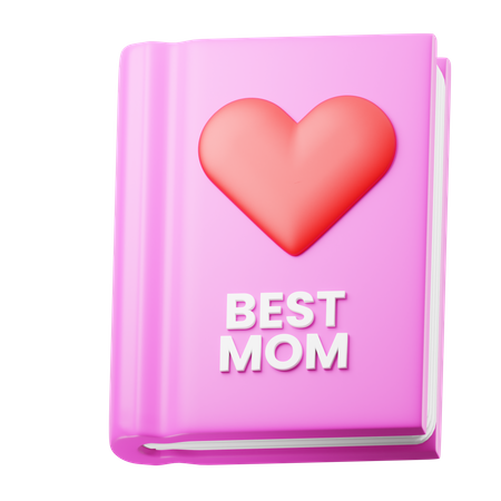 Mejor diario de mamá  3D Icon